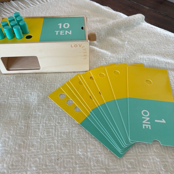 LOVEVERY Other - Lovevery Wooden Counting Box